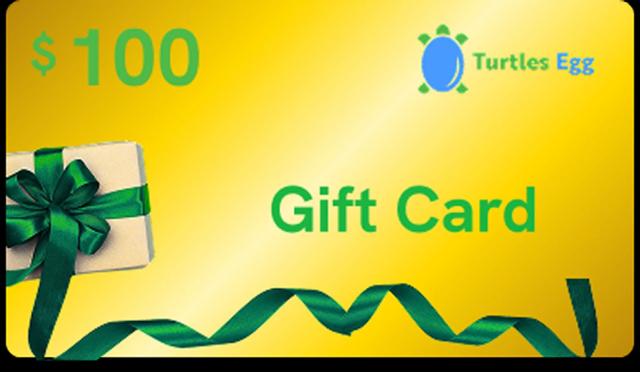 $100 TurtlesEgg Gift Card