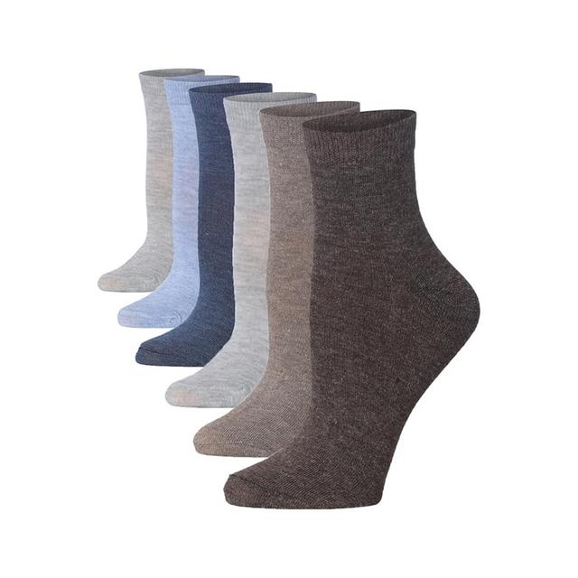 Men's Multicolor Quarter Socks - 6 Pairs – by Tipi Toe LLC on TurtlesEgg Marketplace