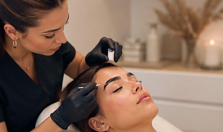 Brow Lamination and Tint | Brow and Lash Treatment for Fuller, Defined Eyebrows by Pampered Peach Wax Bar Naples, FL – by Pampered Peach Wax Bar Naples on TurtlesEgg Marketplace